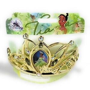 Disney Parks Exclusive TIANA Princess & the FROG Crown Tiara Head Piece